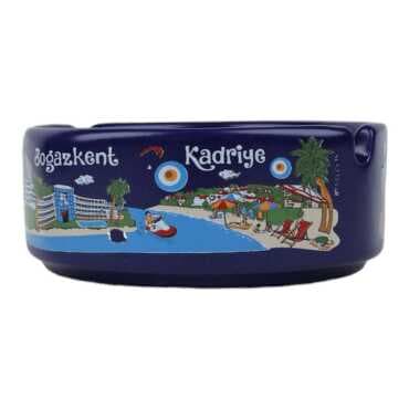 Wholesale Belek Themed Large Ashtray 100x40 mm - 8