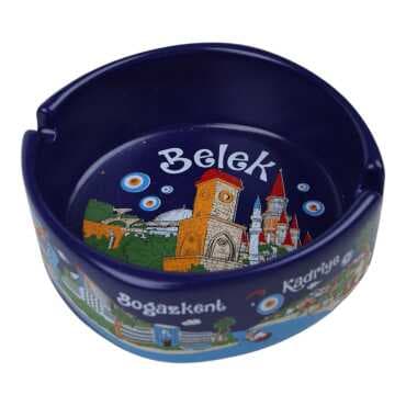Wholesale Belek Themed Large Ashtray 100x40 mm - 6