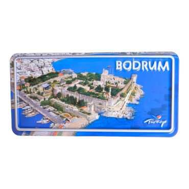 Wholesale Bodrum Themed Embossed PVC Refrigerator Magnet 60x120 mm - 2