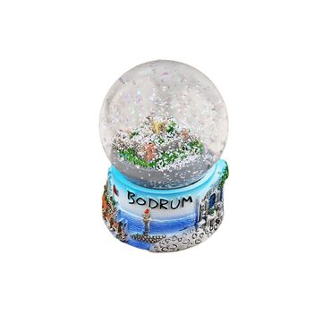 Wholesale Bodrum Themed Polyester Snow Globe 65 mm - Standart - 2