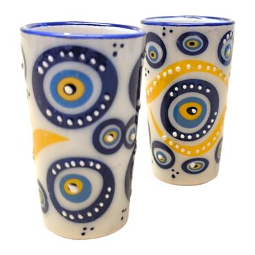 Wholesale China 2 Shot Glass Nazar - 3