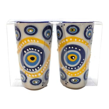 Wholesale China 2 Shot Glass Nazar - 4