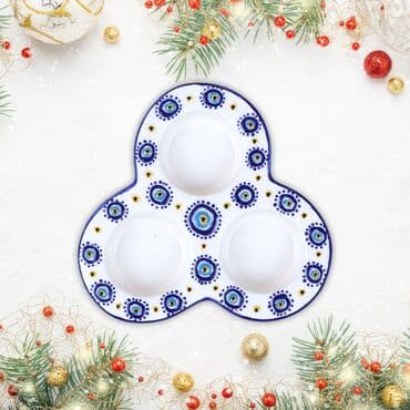 Wholesale Chinese 3 Piece Candle Holder Evil Eye - 8