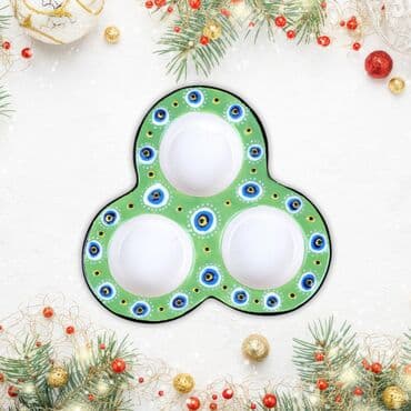 Wholesale Chinese 3 Piece Candle Holder Evil Eye - 9