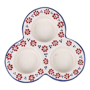 Toptan Çi̇ni̇ 3 Lü Mumluk Papatya