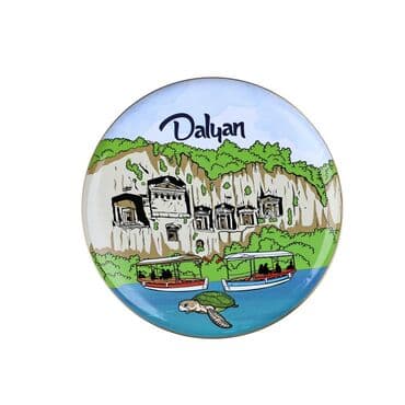 Wholesale Dalyan Themed Myros Lidded Scented Love Candle