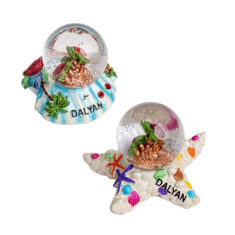 Toptan Dalyan Temalı Polyester Suluküre 45 Mm - 2