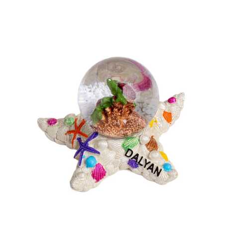 Toptan Dalyan Temalı Polyester Suluküre 45 Mm - 5