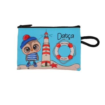 Wholesale Datça Themed Mini Wallet 170*130mm