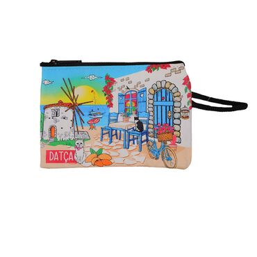 Wholesale Datça Themed Mini Wallet 170*130mm - 3