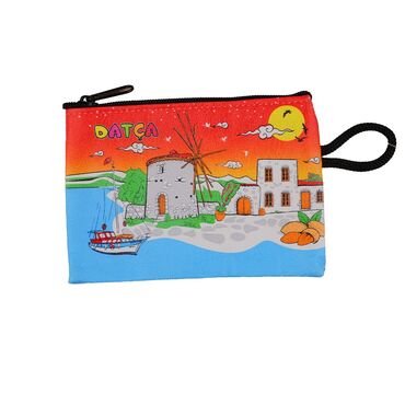Wholesale Datça Themed Mini Wallet 170*130mm - 5