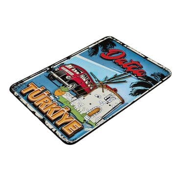 Wholesale Datça Themed Myros 20x29 cm Wooden Sign - 8