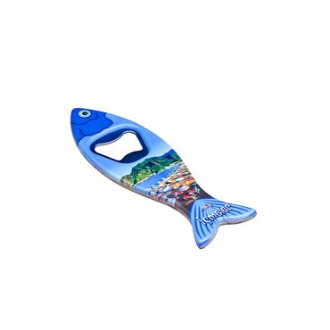Wholesale Datça Themed Myros UV Fish Bottle Opener 42*130 mm - 8