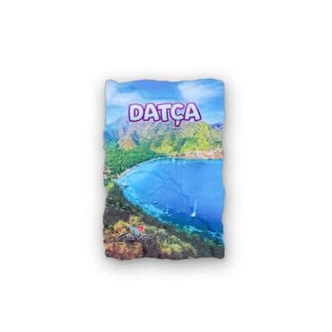 Wholesale Datça Themed Myros UV Mosaic Refrigerator Magnet 80x50 mm - 2