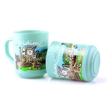 Wholesale Didim Themed Glass Mug Set of 2 - 2