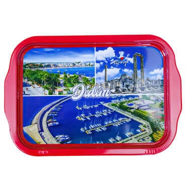 Wholesale Didim Themed Tray Double Sided Print 23x30 cm - 4