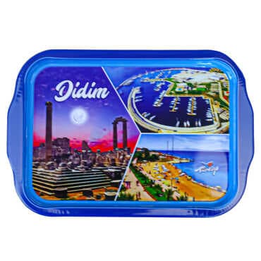 Wholesale Didim Themed Tray Double Sided Print 23x30 cm - 5
