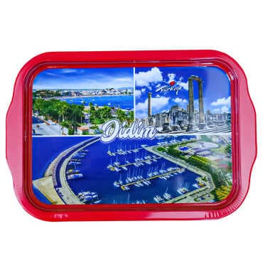 Wholesale Didim Themed Tray Double Sided Print 23x30 cm