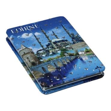Wholesale Edirne Themed Myros Rectangle PU Mirror - 11