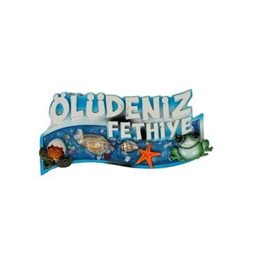 Toptan Fethiye Bölgesi Temalı Şeffaf Pol.şeki̇lli̇ Magnet