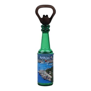 Toptan Fethiye Temalı Myros Şi̇şe Açacak Magnet 