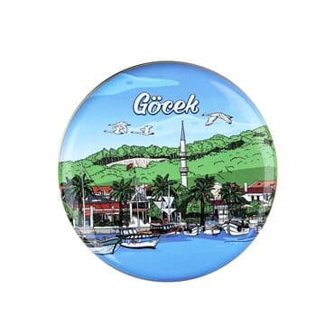 Wholesale Göcek Themed Myros Lidded Scented Love Candle