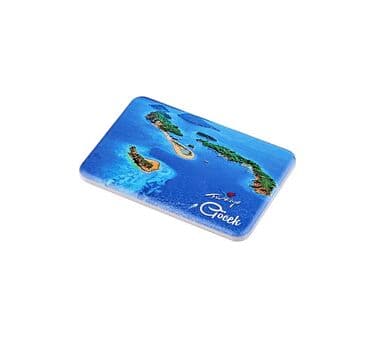 Wholesale Göcek Themed Myros UV Refrigerator Magnet 80x50 mm - 8