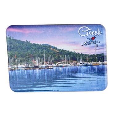 Wholesale Göcek Themed Myros UV Refrigerator Magnet 80x50 mm - 2