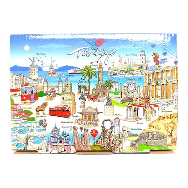 Wholesale Istanbul Themed Beer Glass Set of 2 - Standart - 2