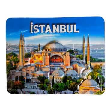 Wholesale Istanbul Themed Embossed PVC Refrigerator Magnet 70x90 mm - 3