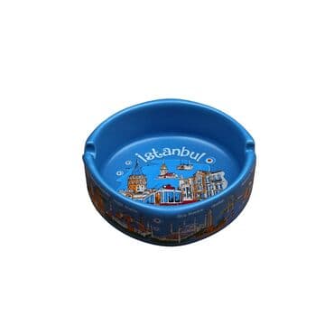 Wholesale Istanbul Themed Large Ashtray 100x40 mm