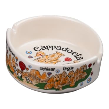 Wholesale Cappadocia Themed Large Regional Ashtray 100*40 mm - 10