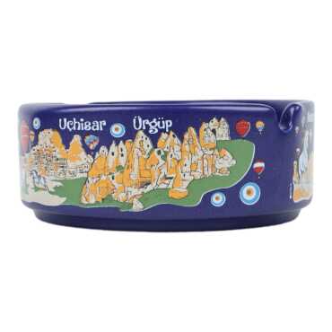 Wholesale Cappadocia Themed Large Regional Ashtray 100*40 mm - 8