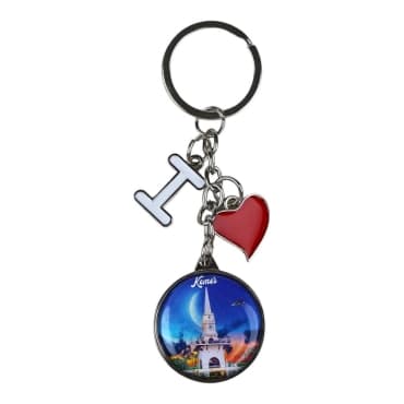 Wholesale Kemer Themed I Love Keychain