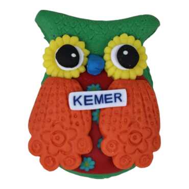 Wholesale Parrot Fimo Refrigerator Magnet with Kemer Themed - 4