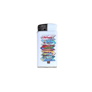 Wholesale Marmaris Themed Single Sided UV Lighter 365 mm x 80 mm