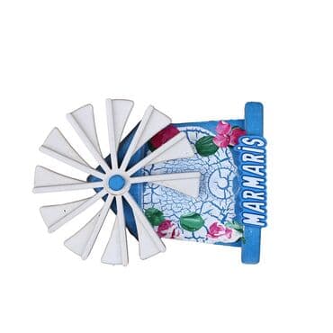 Wholesale Marmaris Themed Injection Mill Refrigerator Magnet - Standart - 2