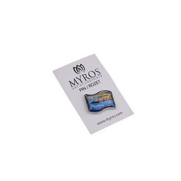 Wholesale Marmaris Themed Myros Flag Pin 25*20 mm - 5