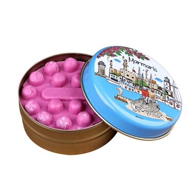 Wholesale Marmaris Themed Myros Lid Scented Love Candle - Standart - 2