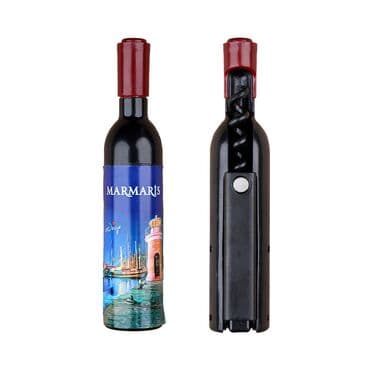 Wholesale Marmaris Themed Myros Bottle Corkscrew Opener 115*25*25 mm - 3