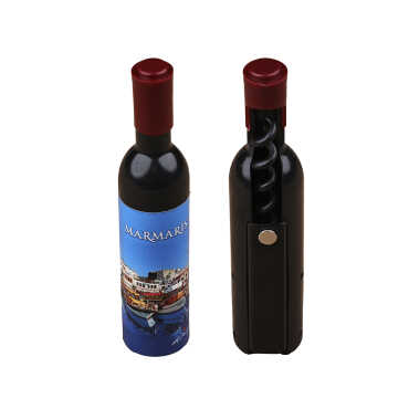 Wholesale Marmaris Themed Myros Bottle Corkscrew Opener 115*25*25 mm - 12