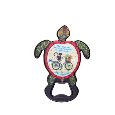 Wholesale Marmaris Themed Myros UV Turtle Bottle Opener - 4