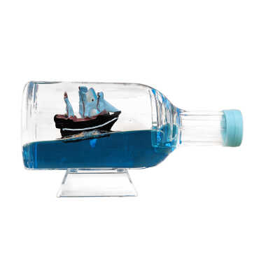 Wholesale Blue Liquid Acrylic Bottle - 4