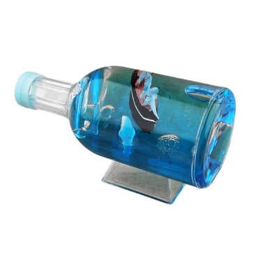 Wholesale Blue Liquid Acrylic Bottle - 7