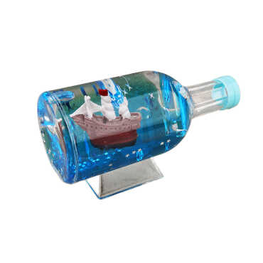 Wholesale Blue Liquid Acrylic Bottle - 8