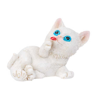 Toptan Mi̇ni̇k Polyester Kedi̇ (4 Adet)