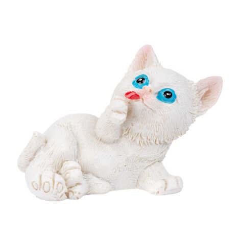 Toptan Mi̇ni̇k Polyester Kedi̇ (4 Adet) - 1