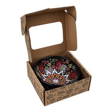Wholesale Myros 13 cm Embossed Bowl Boxed - 5