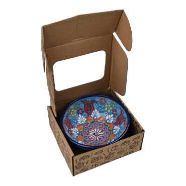Wholesale Myros 13 cm Embossed Bowl Boxed - 9