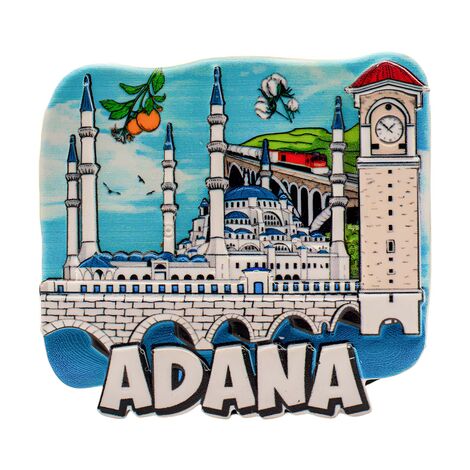 Toptan Myros Adana Temalı Yöresel Polyester Magnet - 4